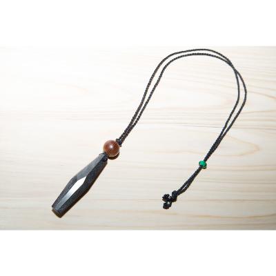 ふるさと納税 南伊勢町 伊勢志摩備長炭　多面カットペンダント・神宮御山杉大玉付き |  | 01