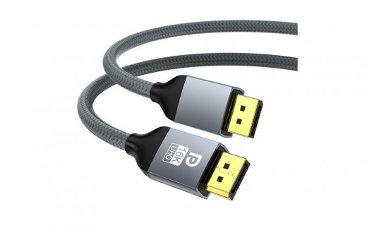 Hanx-Tech DP2.0ケーブル 1m HT-DD16K38BY-1M 