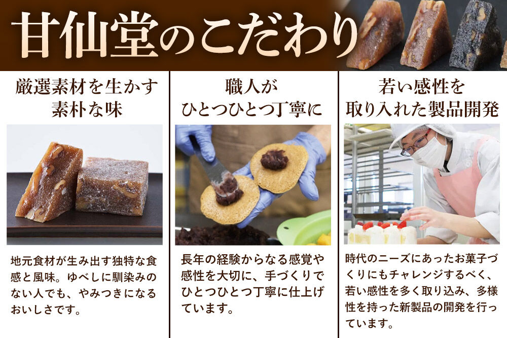 和菓子 甘仙堂 ずんだ饅頭 6個入り [みちのく和菓子処 甘仙堂 老舗 和菓子 お菓子 和スイーツ お茶菓子 宮城]