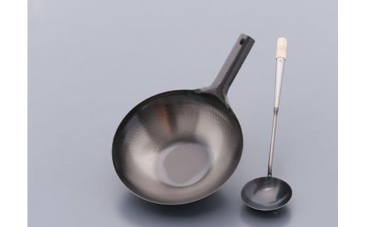 TKG ブルーテンパーハンマー 北京鍋お玉セット FC035047