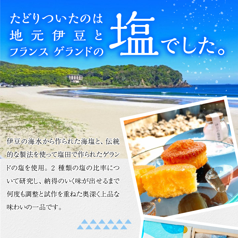 【フォンテーヌ】伊豆塩マドレーヌ詰め合わせ 16個入り