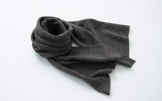 【期間限定(12/26～3/31)寄附額】【UTOカシミヤ】天使のマフラー〈コーヒービーン〉 カシミヤ 100% 岩手県 北上市 H0129