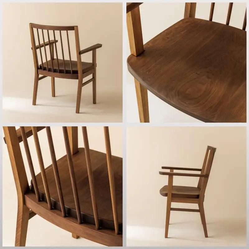 【限定1台】No.61 Chair(armrest) 椅子 1脚 ( イス 木材 家具 1点もの 限定 )【176-0005】