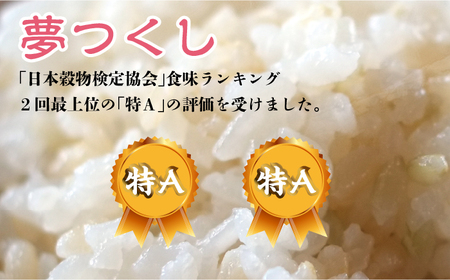 【全3回定期便】福岡県産【特A米】元気つくし【A米】夢つくしの食べ比べ 各5kg×2袋 [10kg] [玄米]《築上町》【株式会社ビーキューブ】[ABDF130] お米おすすめ お米定番 お米人気 お