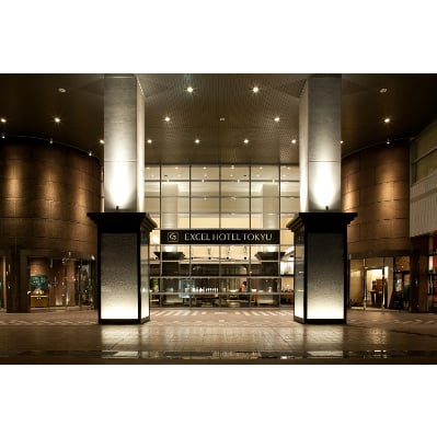 
富山エクセルホテル東急　デラックスツインルームご宿泊券(朝食、夕食付)【1232131】
