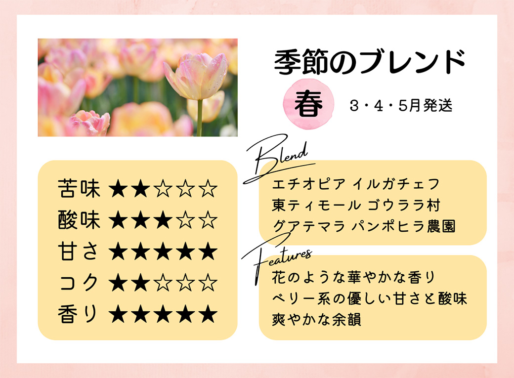 【定期便6か月】焙煎当日に発送！焙煎幸房そら『季節のブレンド』200g×2袋