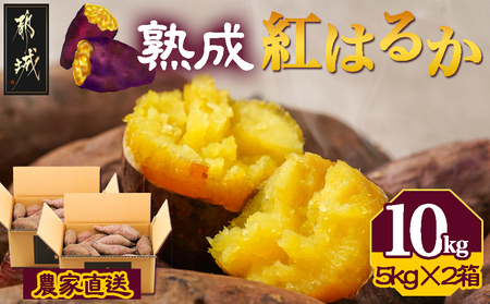 【農家直送】山下農園　熟成紅はるか 10kg_AA-I705_(都城市) 紅はるか 山下農園 さつまいも