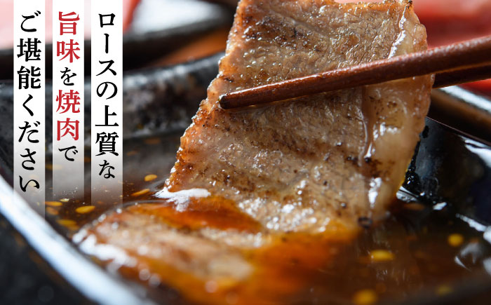 【数量限定】 肥後の赤牛　ロース 焼肉用 500g 【やまのや】 [YDF045]