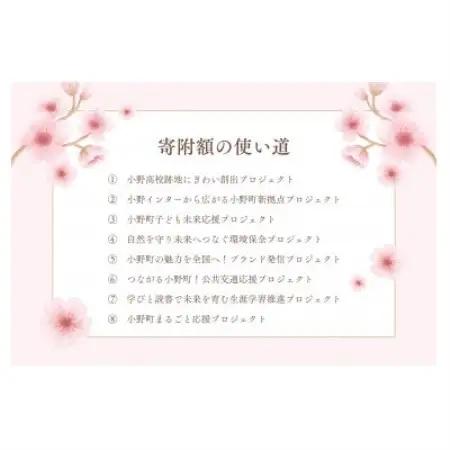 【返礼品なし】福島県小野町応援寄附 1,000円