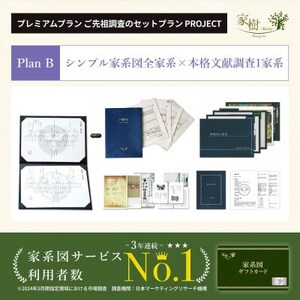 【ふるなび限定】家系図ギフトカード(ご先祖調査のセットプランPlanB分)FN-Limited-SP【1692702】
