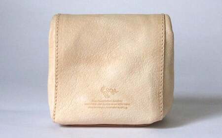 ペーパーバッグ （プチポーチ） ヌメ革 豚革 革 レザー バッグ ポーチ 鞄 カバン 革製品