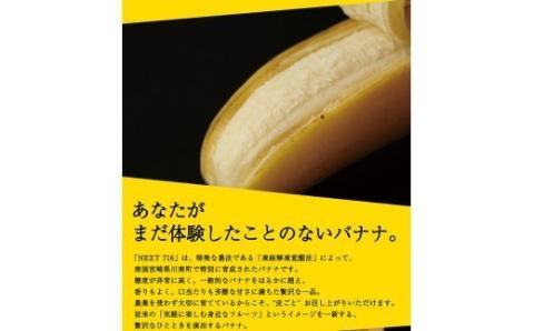 国産バナナNEXT716 「12本」　レギュラーサイズ【国産 バナナ 無農薬 フルーツ 果物 デザート 朝食 スムージー 川南町】[H5804P]