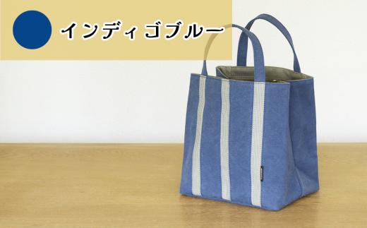 須田帆布 ごきげん・トートＳ（ インディゴブルー×カーキ ）【 茨城県 つくば市 トートバッグ バッグ カバン 鞄 ファッション シンプル レディース メンズ プレゼント ギフト 帆布 国産 日本製 通勤 通学 旅行 】