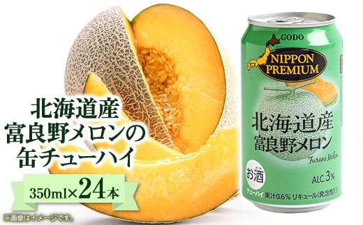 
                  NIPPON PREMIUM 北海道産富良野メロン 缶チューハイ　24本【1557107】
                