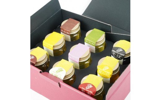 【国産蜂蜜】グラデーションhoney（9種類 各1本）
