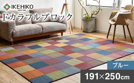 
ＤＸカラフルブロック（191×250）（色：ブルー）　AA114
