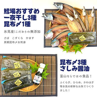 ふるさと納税 氷見市 【毎月定期便】【日本海氷見の幸】旨いもん14種!「氷見ぶり」「一夜干し」「昆布〆お刺身」全4回 |  | 02
