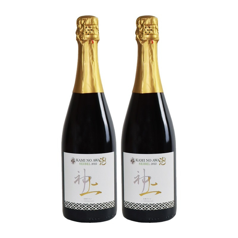 
            北海道 上ノ国ワイナリー「上の泡 セイベル ロゼ スパークリング 2022」　750ml×2本
          