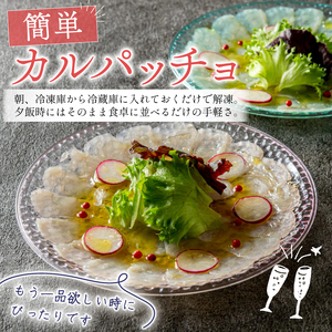とらふぐ カルパッチョ 2から3人前 指定日可 ふぐ刺し 【 ふぐ 】 