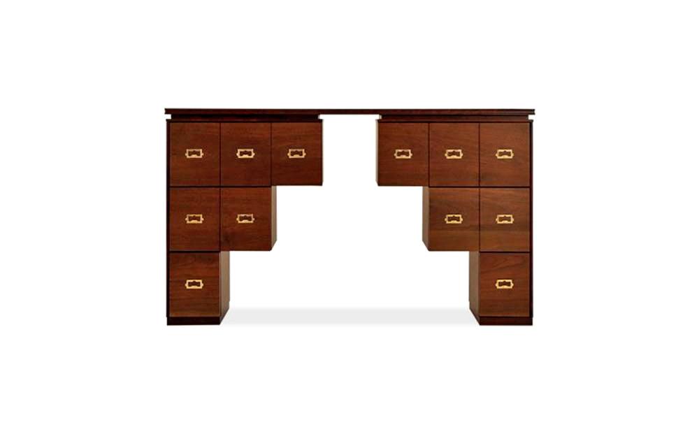 旭川家具　クリエイトファニチャー　Ｗ＆Ｂコンソールキャビネット