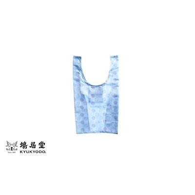 ふるさと納税 京都市 【鳩居堂】ayabatoエコバック　小　&lt;シルバー&gt;