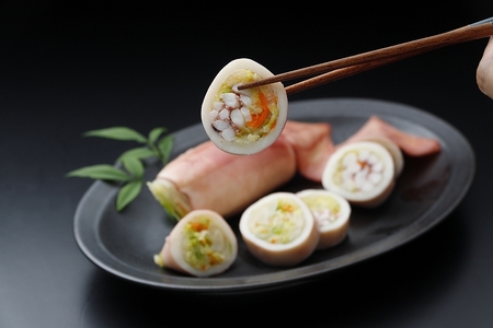 下北の味　堪能セット(いかずし2尾入り×1袋、あんこうともあえ250ｇ×1袋)