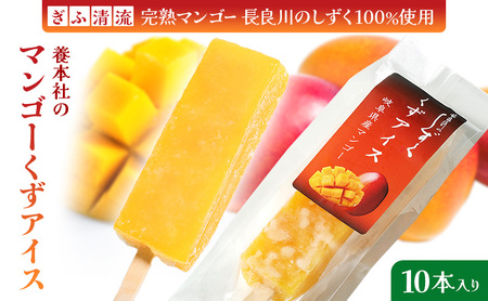 養本社のマンゴーくずアイス　10本入り ｜デザート スイーツ 贈り物 ギフト プレゼント