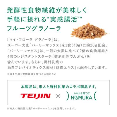 ふるさと納税 三原市 マイ・フローラグラノーラ200g×2袋 食物繊維 腸活 野村乳業 [104-013] |  | 02