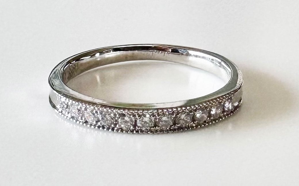 
            プラチナダイヤモンドリング ハーフエタニティーリング 0.20カラット 【AK-5572/0005】 1本 プラチナ ダイヤモンド リング 指輪 ジュエリー ジュエリーケース 天然ダイヤモンド 記念日 冠婚葬祭
          