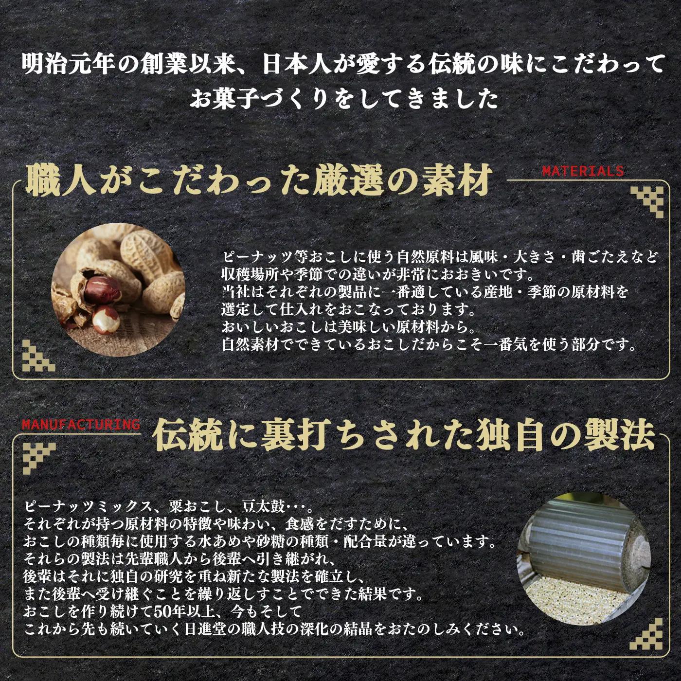 ピーナッツバター 180g×20袋 【 日進堂製菓 】 