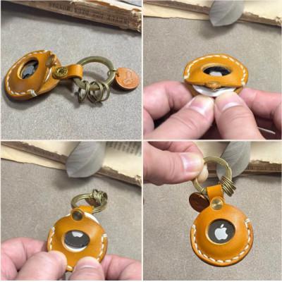 ふるさと納税 宇部市 【one】[AirTag Keyring]エアタグキーリング　オールブラック |  | 03