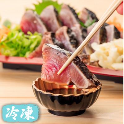 ふるさと納税 高知市 冷凍かつおのたたき　1本セット(約500g　1〜3人前)【CQ014】