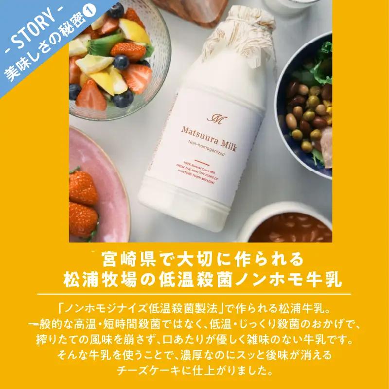 【2週間以内発送】農の都で生まれた「都のチーズケーキ」計1個 スイーツ 洋菓子 国産_T038-0095