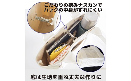 ヘビーキャンバス トートバッグ Ｓサイズ ネイビー 帆布