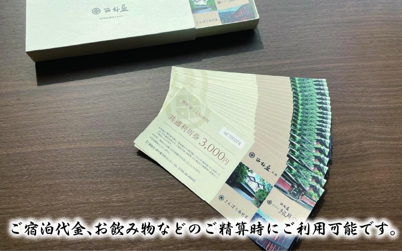 西村屋宿泊利用券【6万円分】