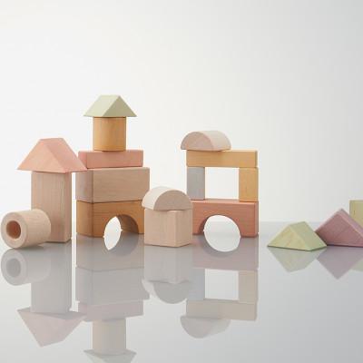 ふるさと納税 いなべ市 エドインターの知育玩具【つみきのいえM 】(日本産/木製玩具) |  | 02