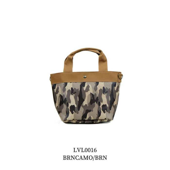 【ふるさと納税】2WAYトートバッグ S　BRNCAMO/BRN【LVL0016】 | アイディールカンパニー IDEALSTORE 防水 撥水 バッグ 自社工場