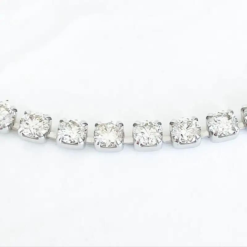Deliciae テニスネックレス ストレートPT850 ダイヤモンド【10.0ct】DTN-7-pt-1001