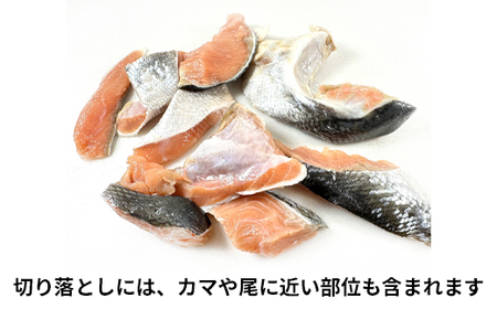 【2026年5月下旬発送】【訳あり】北海道産 塩鮭切り落とし 3kg（500g×6パック） 冷凍 送料無料
