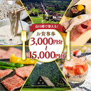 【ふるさと納税】共通 お食事券 3,000円分 9000円分 15000円分 チケット 岐阜 白川郷 白川村 世界遺産 観光 旅行 食事券 結旨豚 飛騨牛 定食 そば 飛騨 ディナー ランチ 白川村 白川郷 飛騨牛 など 人気の飲食店多数！1万円 3万円 5万円