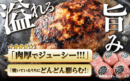 【12回定期便】長崎和牛ハンバーグ 月10個×12回定期便＜株式会社 黒牛＞[CBA031]