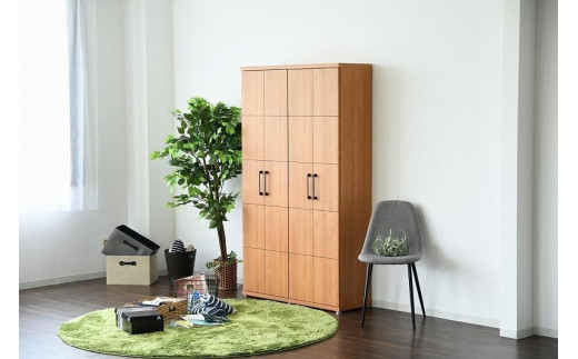 
                  家具 靴 収納 玄関収納 幅105cm シューズボックス ラック【全2色】
                