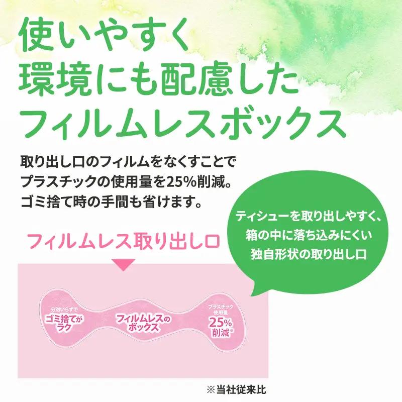 エリエール ハーフサイズ 収納に便利 コンパクト 【少量6パック】 i:na 北海道 ティシュー 150組 5箱 6パック 計30箱 最短 10日以内配送 最短配送 フィルムレス ふるさと納税限定デザ