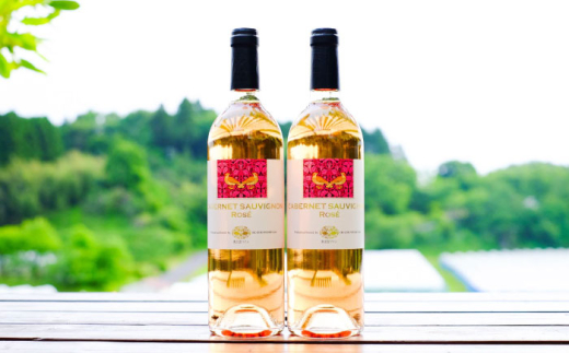 ワイン 奥出雲葡萄園 カベルネソーヴィニヨン・ロゼ  2本セット 国産 ワイン セット ロゼワイン カベルネソーヴィニヨン ロゼ 2本 2本セット 詰め合わせ 飲み比べ セット お酒 酒 アルコール 