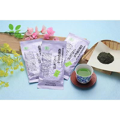 ふるさと納税 島田市 【発送月固定定期便】有機深むし煎茶きわみ100g×4袋 全4回