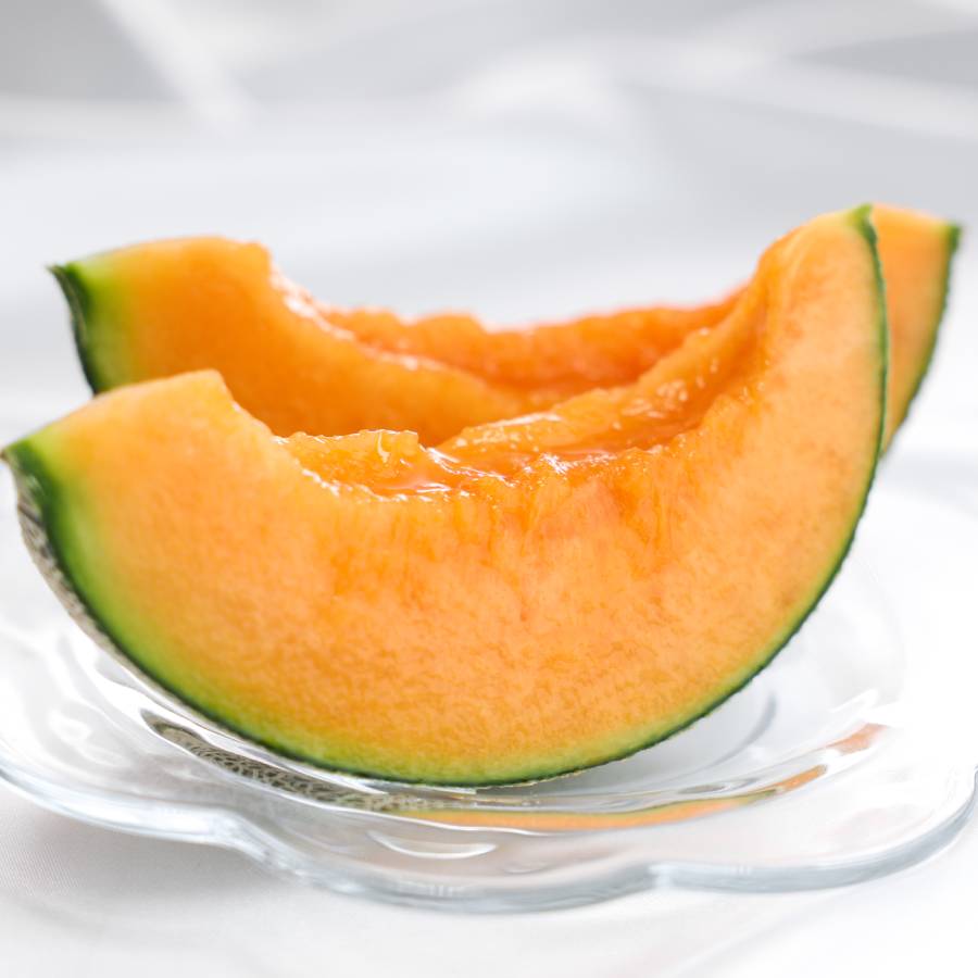 ＜山一ファーム＞クインシーメロン(4L～5L/２玉)