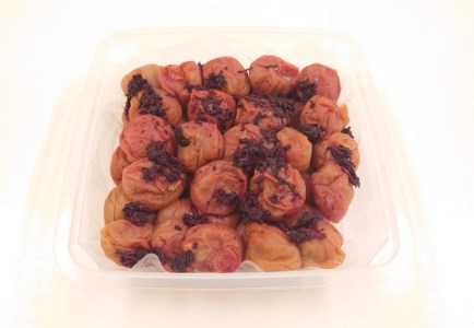 《紀州南高梅》しそかつお梅干し　つぶれ梅(はちみつ入り)(ご家庭用訳あり) 750g ｜ 梅干し