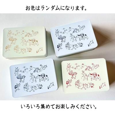 ふるさと納税 京都市 【河久】オリジナル鳥獣戯画缶入り!てばさき10個入り |  | 02