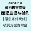 【ふるさと納税】【令和6年11月沖縄奄美地方豪雨被害支援緊急寄附受付】鹿児島県与論町災害応援寄附金（返礼品はありません）