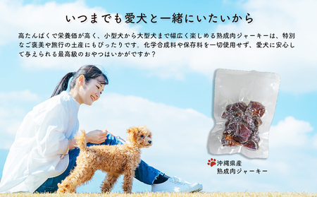 ドックフード 熟成肉ジャーキー 6袋入り